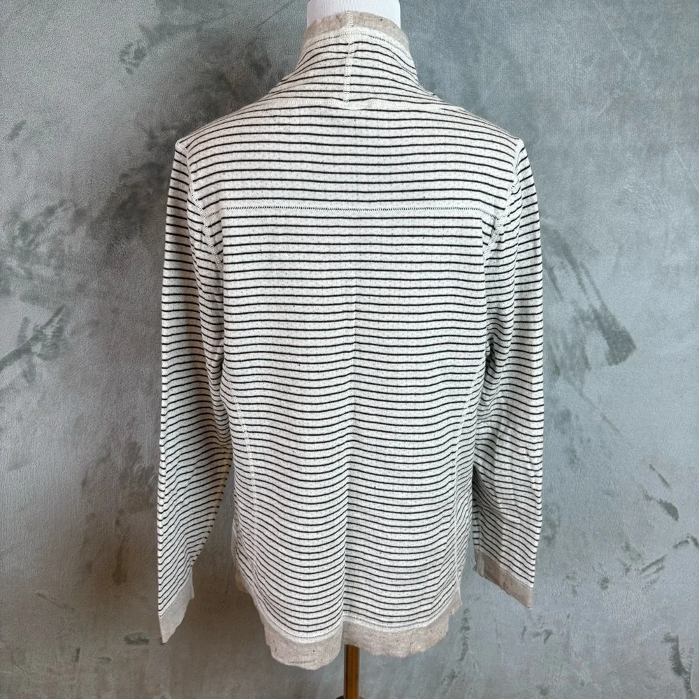 Aventura Striped Cowl Neck Sweater Wmn’s Sz L